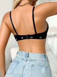 SHEIN 8 件无缝心形内衣套装，舒适休闲胸罩，带可调节肩带 - 彩色 - 查看 8