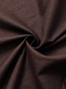 Rusticease 女士休闲打结亚麻裙 - 彩色 - 查看 6