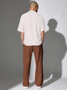 SUMWON 阔腿溜冰裤亚麻休闲裤宽松束腰度假服家居服春夏系列