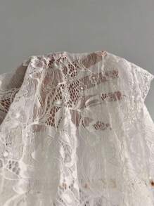 SHEIN PETITE 女士花卉印花紧身衣