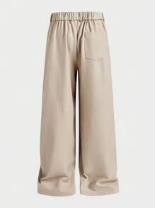 EASEVO Pantaloni larghi a gamba dritta e ampia, taglia comoda, per uomo di taglia grande