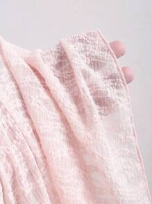 Sweetra Y2K Bowknot Textured Flare Sleeve Top Fall Cloth For Women