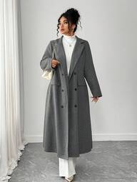 Elenzga Modischer vintage Münzen-Klappe Wollhut, Herbst/Winter