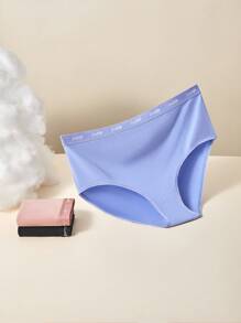 LUVLETTE Plus 3 条装棉质高腰女士内裤套装-亮色