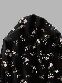 Veykashi 大码花卉印花休闲连衣裙，适合度假