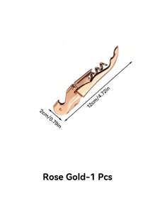 1 pieza/3 piezas Abrebotellas de vino tinto de acero inoxidable multifuncional con forma de caballito de mar, apto para restaurantes y bares, cocinas del hogar, abrebotellas diarios, abrebotellas de cerveza, abrelatas, uso al aire libre, campamento