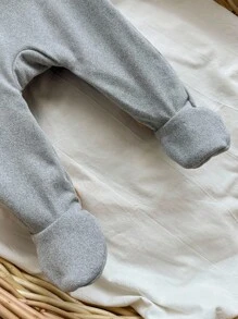 5 cái/gói quần legging cạp chun màu trơn cổ điển dễ thương cho bé trai và bé gái sơ sinh - Nhiều màu - Xem 3