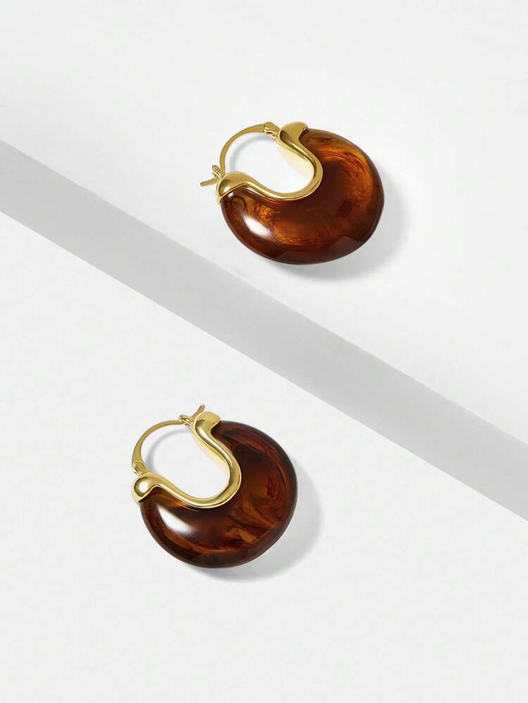 BOUCLES D'OREILLES CRÉOLES GRANDES ET AJOURÉES POUR FEMMES