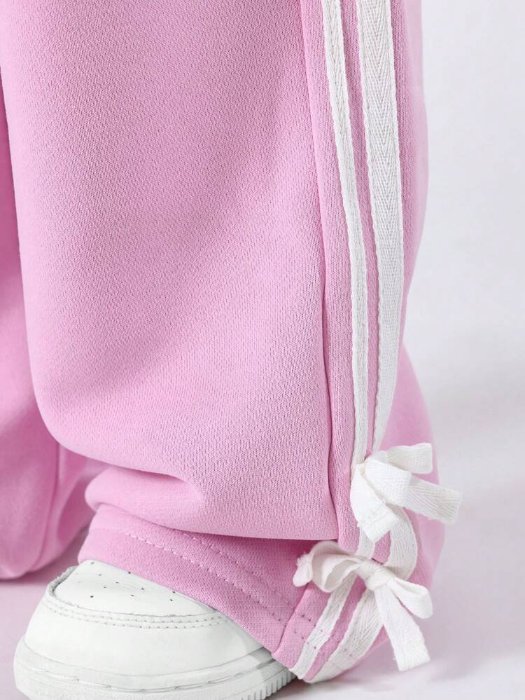 Kastenförmiges Atlanta-T-Shirt mit weitem Hosen-Set