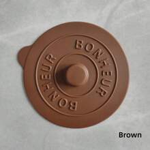 1pc Silicone Cup Lids - Universal Dustproof Cup Covers For Mugs, Tea Cups, Glasses - Nordic Style Grey, Yellow, Black, White And Etc. - For Office & Home Use - Perfect Gift For Family, Colleagues, Friends