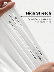 Ontre 2025新款休闲女T恤宽松都市风商务休闲军绿色女式立领斜肩修身不对称下摆夏季上衣 - 軍綠色 - 查看 8