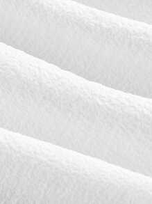 SHEIN MOD 女士露肩褶皺腰帶連衣裙