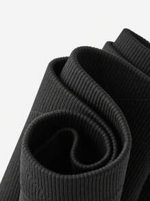 LUVLETTE Plus Smoothing High-Rise Comfortable Shapewear Panties-Tummy Control Underwear For Women - Black - View 9