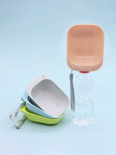 PETSIN 1 Portable Pet Water Dispenser, Cat Water Feeder, Outdoor Dog Water Bowl, Convenient Match Mineral Water Bottle, Dog Bowl, Essential Supplies For Pets Going Out, Supplies