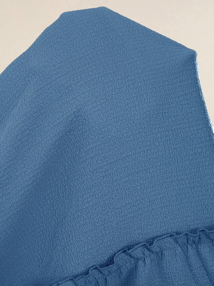 Plus Size Casual Solid Color Cap Sleeve Dress,Fall Outfits For Women,Chic Autumn