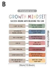 SURELIFE 1pc In This Room You Matter You Are Loved Quoted Vinyl Wall Decals PVC Positive Room Self-Adhesive Wall Art Home Decor, Stickers, Wall Decal, Vinyl Decal For Home Decorations, Spring Decoration Items Refresh Your Home, Festival Decoration Stickers Gifts Birthday Graduation For Bedroom Decor - Multicolor - View 11