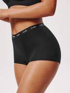 3-Pack Cotton Logo High-Rise Boyshorts