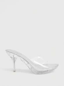 CUCCOO LuxiPop 女士高跟凉鞋，适合夜店、派对、返校、万圣节、圣诞派对装扮