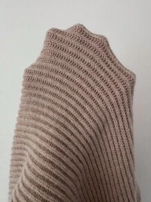 Selianne Aniusta 女士秋冬上衣，百搭针织毛衣搭配半身裙，适合度假，粉色、卡其色，复古，优雅 - 粉色 - 查看 7