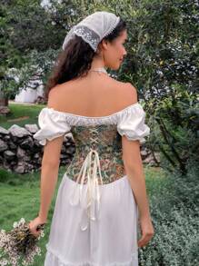 Myrelith 1 件女士束腰带，适合搭配连衣裙 - 彩色 - 查看 2