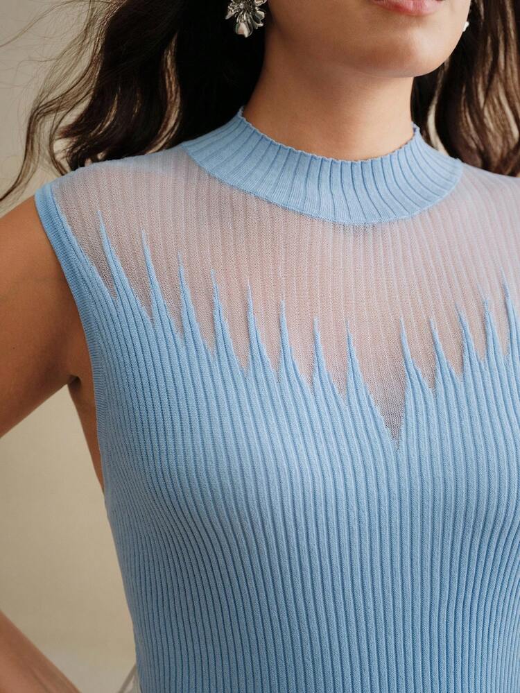 Plus Size Sheer Sexy Crop Top