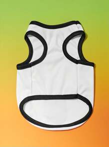 PETSIN Halloween Printed Pet Vest 1 Piece - Festive And Lightweight For Autumn And Halloween Season; Ideal For Costume Parties, Trick-Or-Treat, Outdoor Walks, Family Gatherings, Holiday Events, Themed Photos; Features Fun Halloween Print, Ensuring Comfort And Holiday Style For Your Pet. - Multicolor - View 5