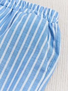 Comfortable Long Sleeve & Long Pants Pajama Set, Toddler Boys Home Wear