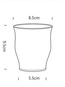 1 件 280ml 耐热粉红玫瑰图案玻璃杯，法式马克杯，微波炉适用，适合在家喝牛奶、咖啡、茶，优雅清爽的玻璃杯 - 粉色玫瑰 - 查看 6