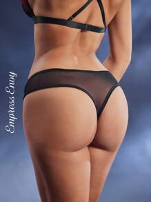 Butterfly Extremely Sexy Women's Lingerie Panty, Going Out DarkRomance - Multicolor - View 3