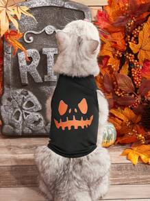 PETSIN Halloween  Printed Pet Vest 1 Piece - Multicolor - View 3