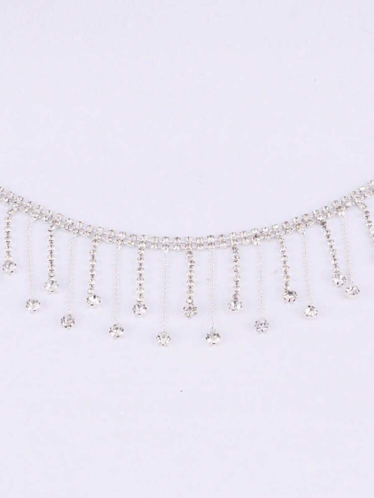 DIY缝制水钻流苏链肚皮舞腰链舞台服装装饰鞋子、帽子、服装配饰/长度：80-90厘米/宽度：5-6厘米 情人节、情人节婚礼、生日 - 彩色 - 查看 6