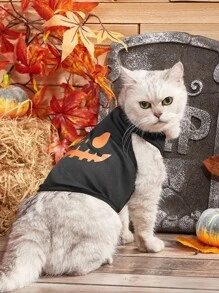 PETSIN Halloween  Printed Pet Vest 1 Piece - Multicolor - View 2