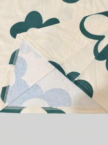 Manfinity Homme Men Floral Print Casual T-Shirt And Shorts Set, Cozy Outfits - Green - View 5