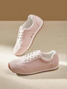 CUCCOO EASI 女士日常休闲平底运动鞋 - 粉色 - 查看 4