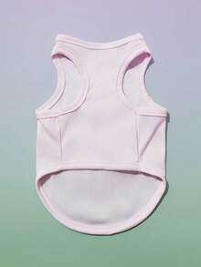 PETSIN 1 pieza Chaleco sin mangas transpirable con estampado de calavera de cereza de Halloween para mascotas - Multicolor - Ver 5