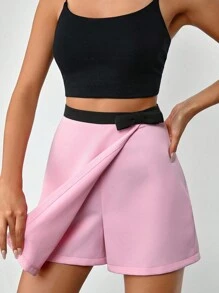 EURMUSE Damen, Herbst, Rock, kurz, Rock, asymmetrisch, kurze Länge, niedlich