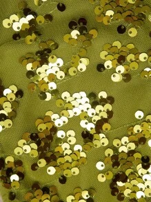 TRNVIE 女式性感露背吊带背心，串珠拼接，松紧腰，无袖，适合夏季度假