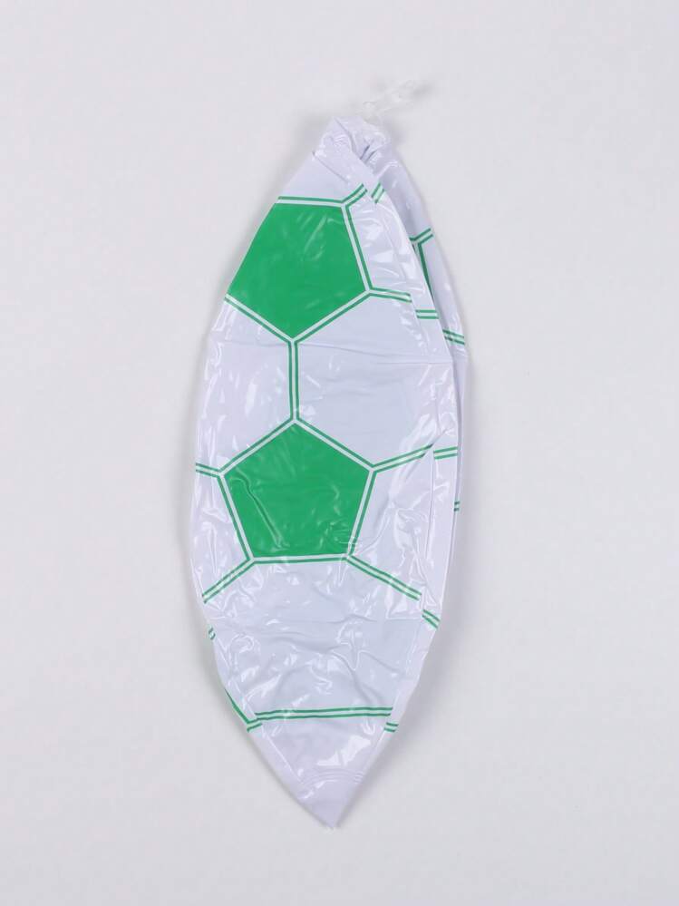 1件/5件跨境充气沙滩足球/沙滩球/游泳池装饰PVC充气广告球，世界杯，水上充气足球，适用于海滩或游泳池派对装饰，户外运动球，用于水上游戏活动 - 彩色 - 查看 10