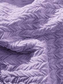 Swim Mod 女士海滩度假吊带比基尼套装 - 紫色 - 查看 7