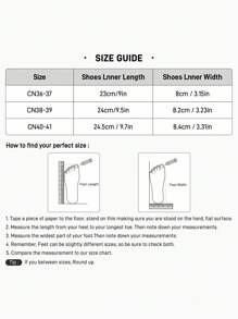 THE POWERPUFF GIRLS X SHEIN 时尚卡通刺绣防滑室内拖鞋女童柔软毛绒保暖冬季可爱家居鞋花朵、泡泡和毛茛，耐用鞋底，居家卧室空调房春秋冬 - 黑色 - 查看 3