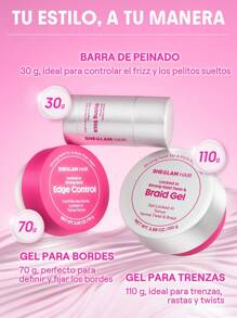 SHEGLAM HAIR Locked in Barra de peinado fuerte con brillo brillante, 30 g, barra de cera suave para el cabello, control del cabello suelto, barras elegantes, fijación duradera, aspecto elegante en una sola pasada, no pegajoso y no graso, sin escamas y sin tinte blanco, aroma a arándano hecho para todo tipo de cabello | Liso, ondulado, rizado, enrollado Graduación Cumpleaños Día festivo Summer Caer Autumn Y2K Elegante Moda Mujer Constituir Cosmético Fiesta Playa Viajar Cámping Al aire libre Escuela Campus Festivales Decoración Regalo Presente Rosa Chica Mejor Color Encanto Onda rosa Navidad Año Nuevo Día de Acción de Gracias Día de San Valentín