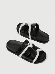 HighSole Sandalias planas versátiles y de moda para mujer, nuevo estilo de verano