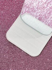 THE POWERPUFF GIRLS X SHEIN 1 件可爱花朵、泡泡、毛茛图案 PU 皮革材质可折叠高清便携式镜子，可独立支撑和手持，轻巧紧凑，方便检查化妆细节，适合旅行和通勤，适合男女，心形、泡泡、花朵、毛茛 - 彩色 - 查看 8