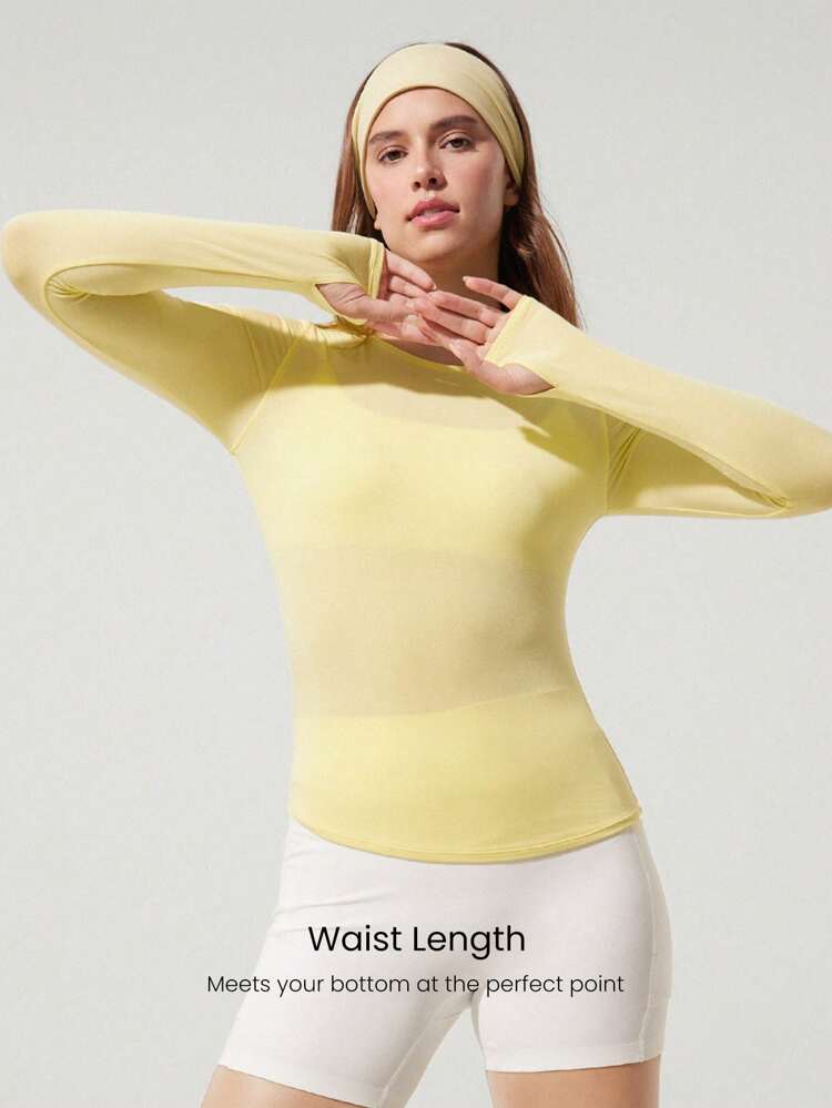 Modal Knotted Back Long Sleeve Tee