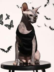 PETSIN 1 件万圣节宠物背心 - 彩色 - 查看 6