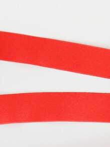 DrisQ 男士纯色性感镂空内裤 - 紅色 - 查看 5