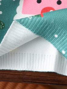 Toddler Boys' Christmas Santa Claus Pattern Knit Sweater,Green,Autumn,Funny Graphic,Matching Family Baby Clothes Knitted Fall Winter Kids Sweaters - Multicolor - View 8