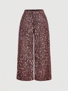 SHEIN MOD جينز دنيم كاجوال فضفاض لحجم كبير للنساء