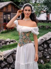 Myrelith 1 件女士束腰带，适合搭配连衣裙 - 彩色 - 查看 5