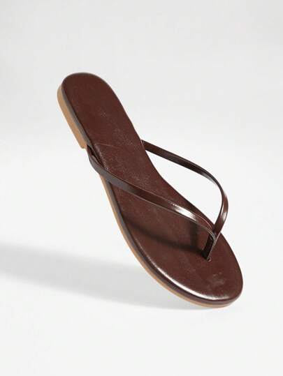 Solezae Women's Comfortable Thong-Toe Flip Flops For Daily Wear